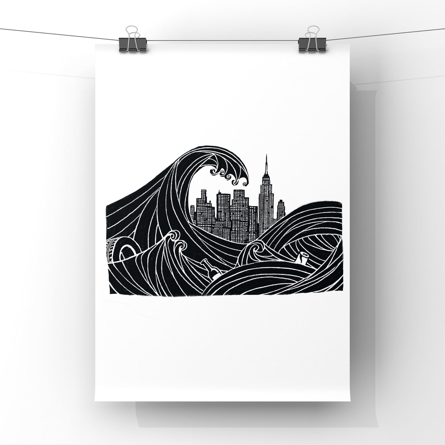 East River Hokusai